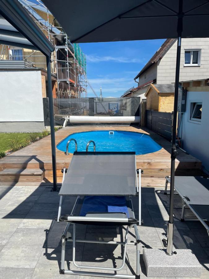 #3 Bequemes Zimmer Mit Pool Und Garten Мемминген Экстерьер фото